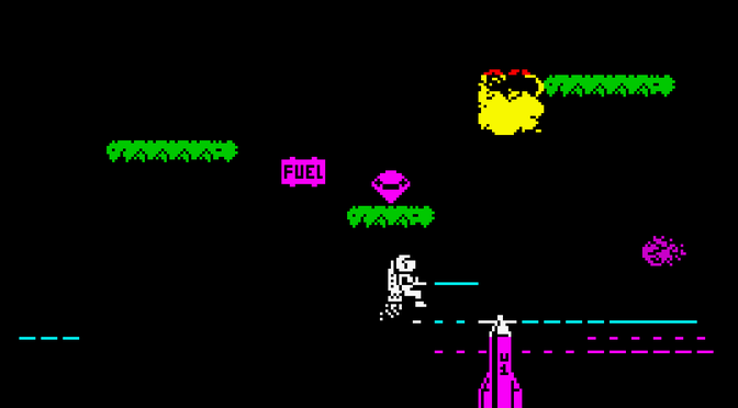 JetPac for the ZX Spectrum by Ultimate Play the Game