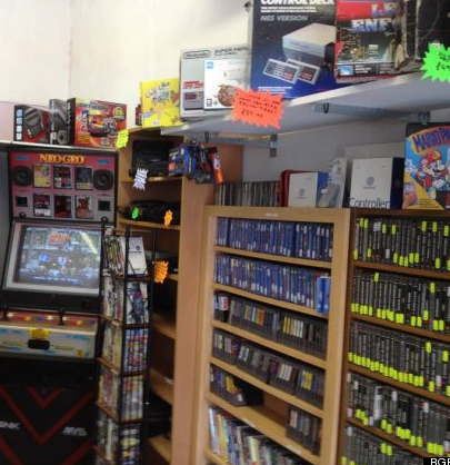 retro game shop
