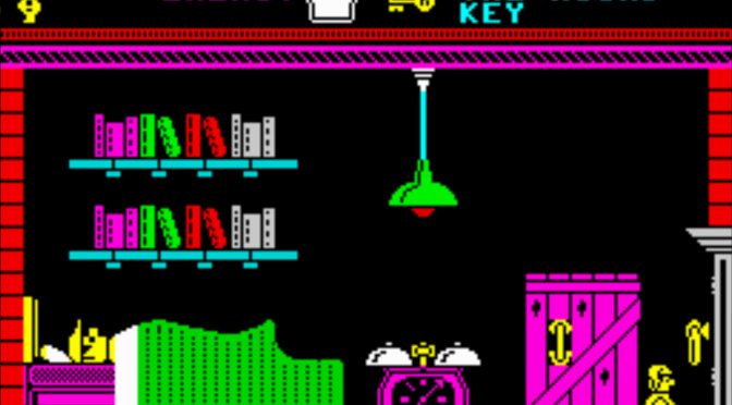 Wally stars in Pyjamarama for the ZX Spectrum