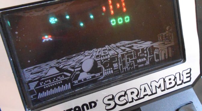 Grandstand Scramble 80’s Retro Handheld Game