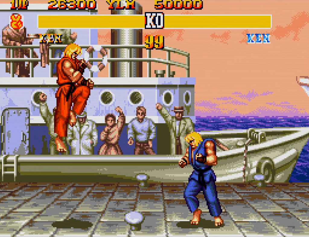 Street Fighter 2 Megadrive