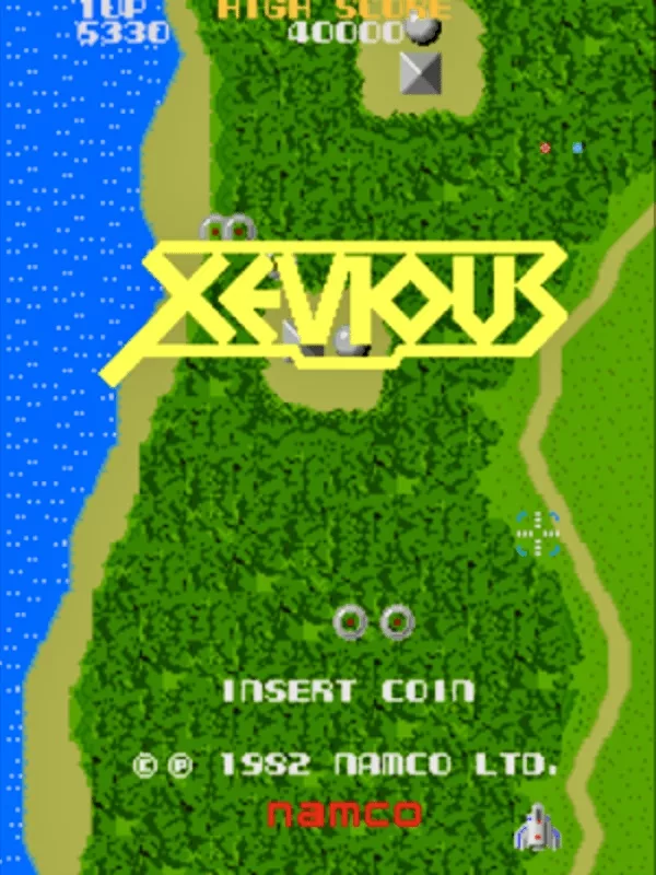 Xevious Arcade Screenshot