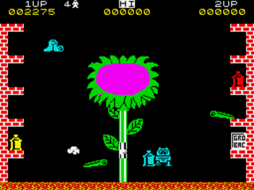 Screenshot of Pssst! For the ZX Spectrum