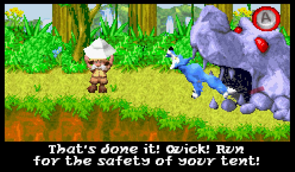 GBA version of Sabre Wulf